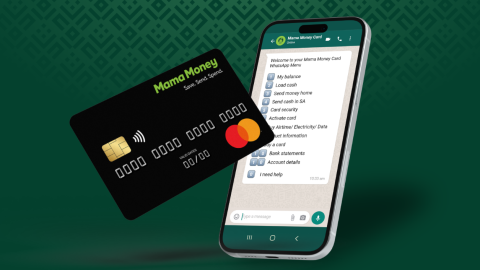 Mama Money launches WhatsApp bank card